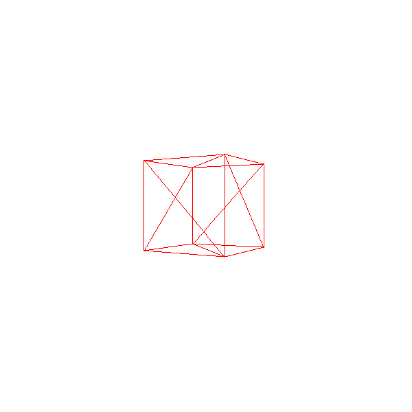 Figure 10-6: A red cube appears in front of the camera.