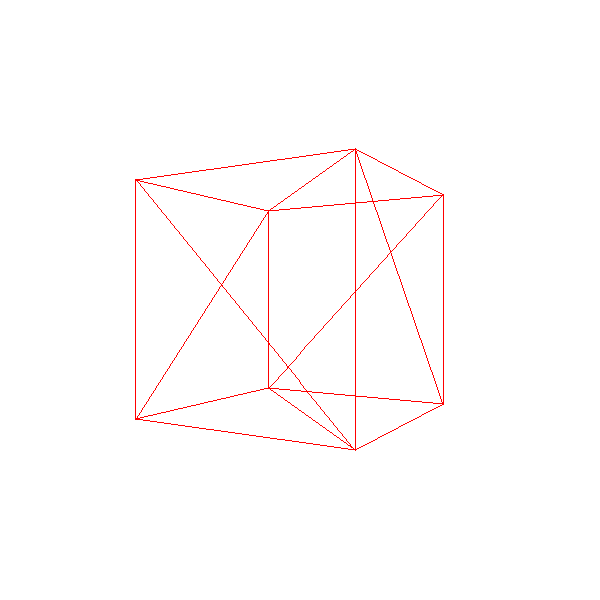 Figure 10-7: The red cube moves toward the camera . . . or does it?
