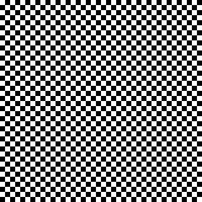 Figure 14-10: A black-and-white checkerboard texture